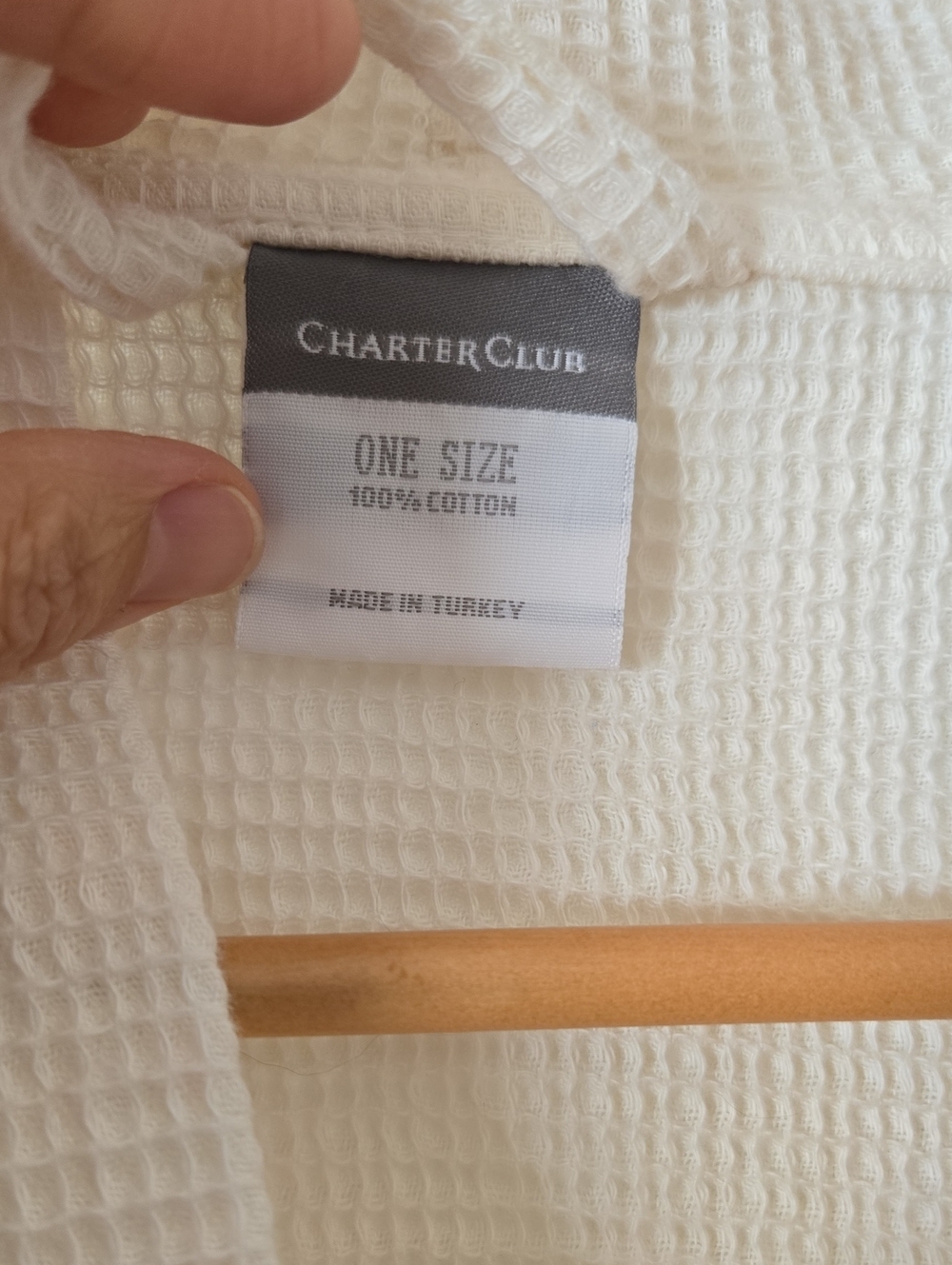 Cotton Robe - Picture 3 of 4